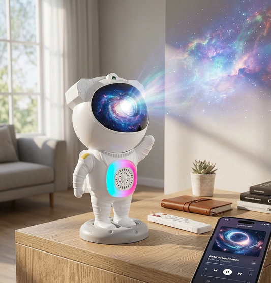 Astronaut Starry Galaxy Projector with Adjustable Head