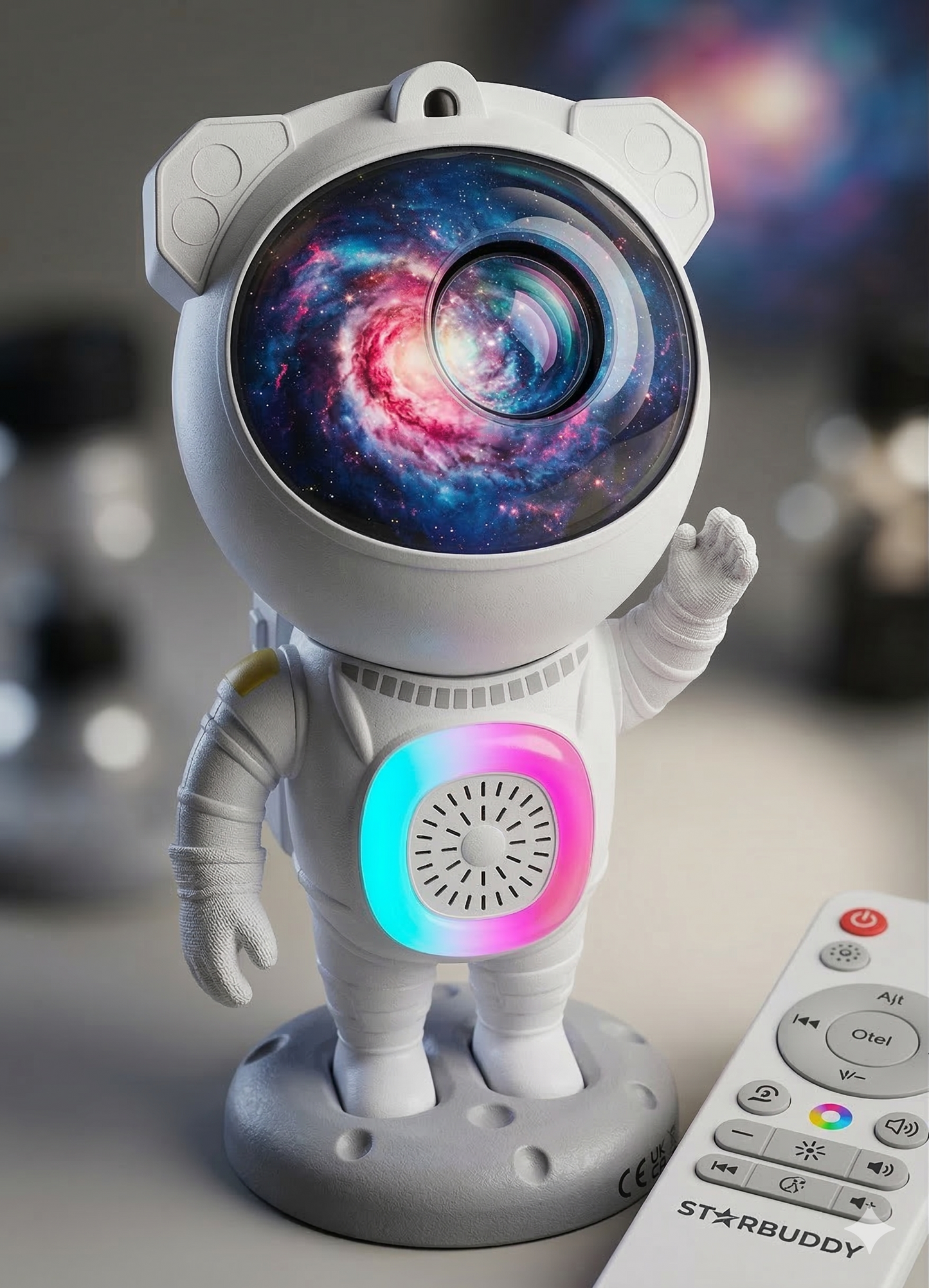 Astronaut Starry Galaxy Projector with Adjustable Head